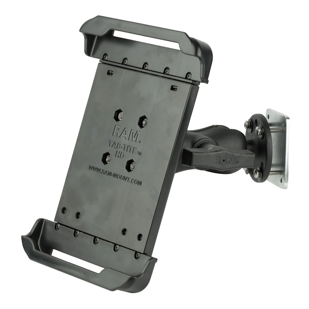 RAM Mount Dashboard Mount wBacking Plate f78 Tablets wCases RAM101B2TAB23U