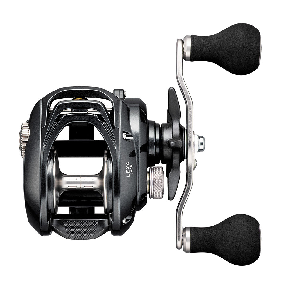 Daiwa Lexa 400 Baitcasting Reel  Left Hand  High Speed  Dual Paddle Handle LX400L