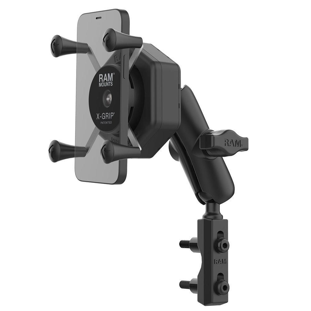 RAM Mount RAM XGrip Phone Mount wVibeSafe  Reservoir Base RAMB174UN7462