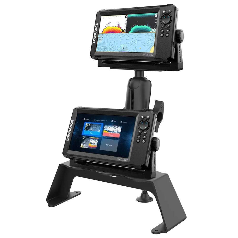 RAM Mount RAM Heavy Duty Fishfinder Deck Mount RAMFF1U