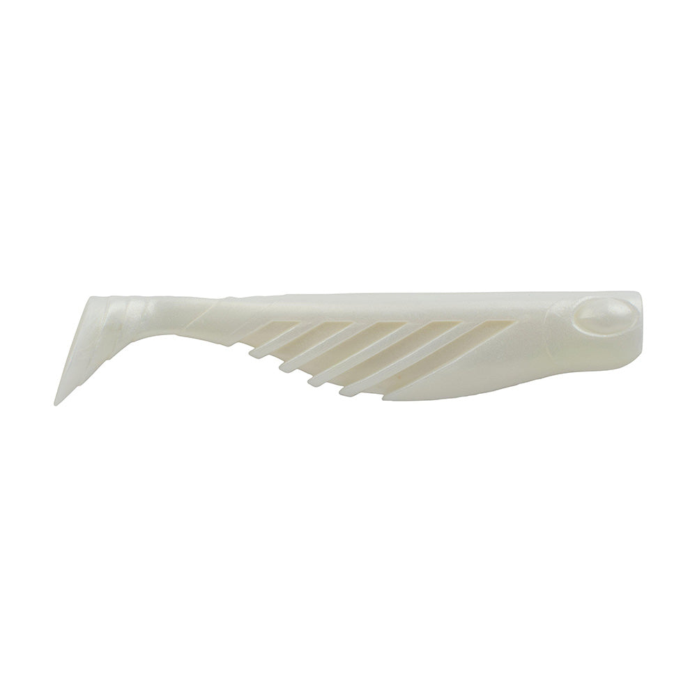 Berkley Gulp Saltwater Ripple Mullet  4  Pearl White GSRM4PW 1637693