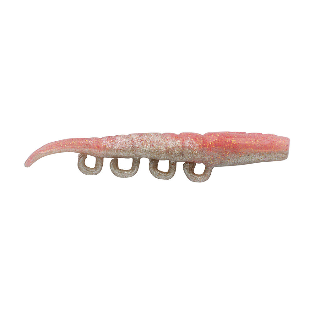 Berkley Gulp Saltwater Turbo Shrimp  5  Flamingo Chrome 1637589