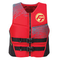 Full Throttle Mens RapidDry FlexBack Life Jacket  XL  RedBlack 14250010005026
