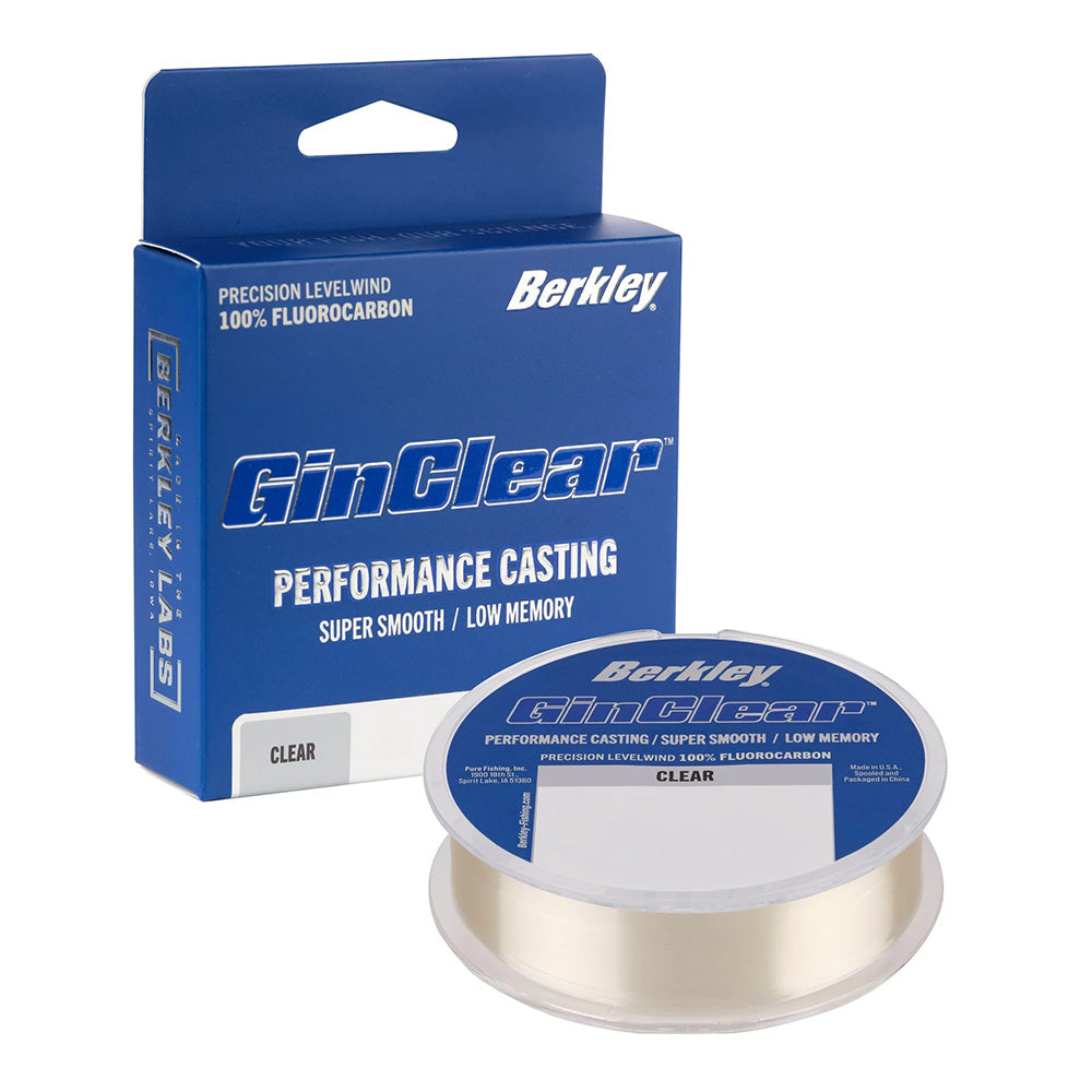 Berkley GINCLEAR Clear Fluorocarbon Line  25lb  200yd BGCFS2515 1637451