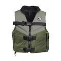 Mustang Accel Foam Vest  GreenGrey  XL MV4627833XL