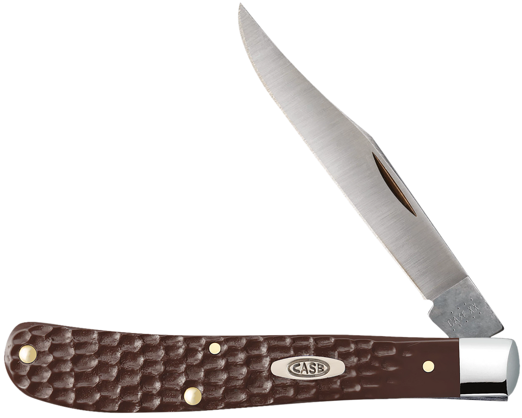 CASE 00135 BROWN SYN STANDARD JIG SLIMLINE TRAPPER