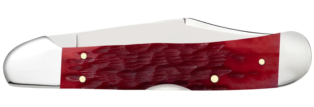 case Peach Seed Jig Dark Red Bone CS CopperLock® 31946