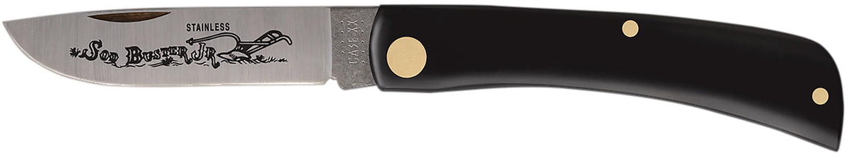 CASE 00095 JET BLACK SYNTHETIC SOD BUSTER JR