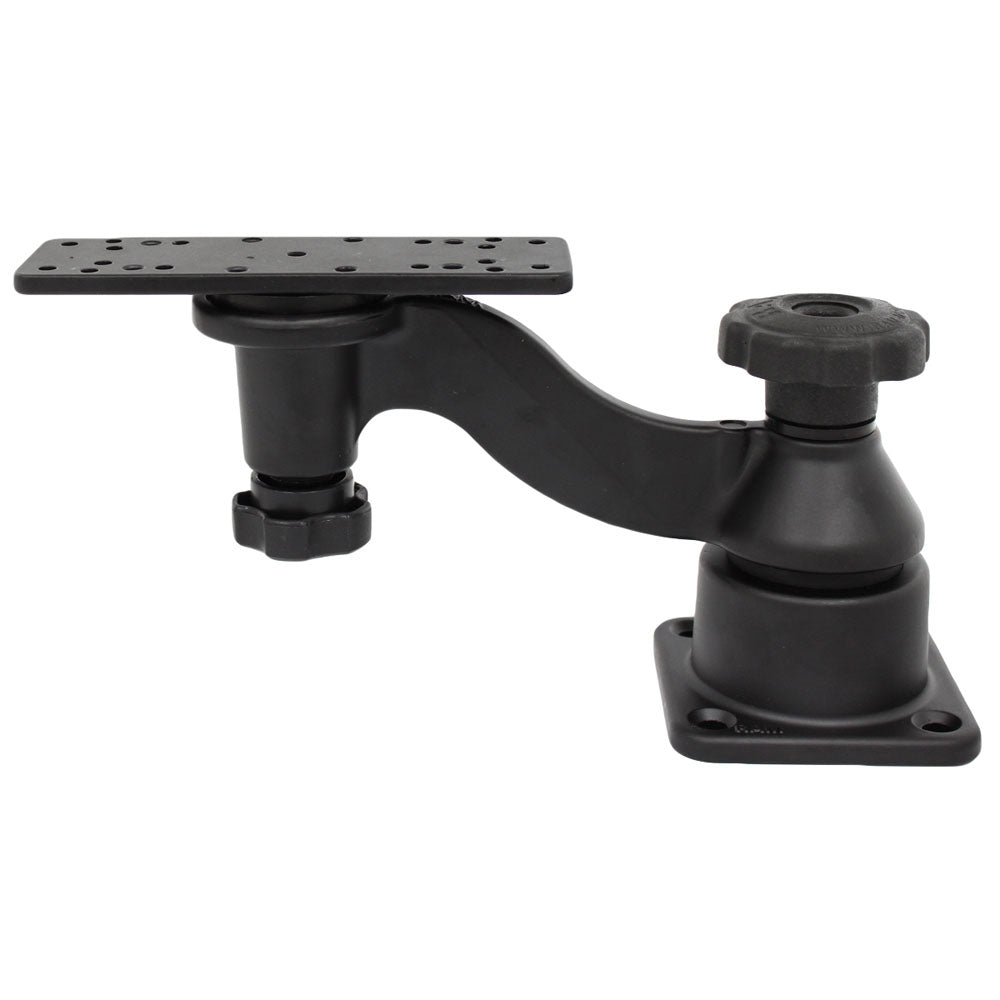 RAM Mount Flat Surface Horizontal Single Swing Arm Mount RAM109HU