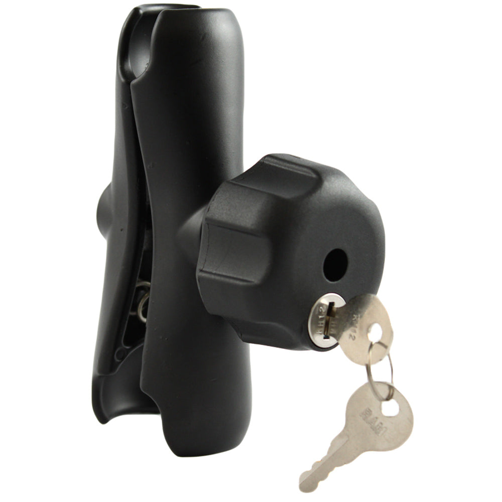 RAM Mount Double Socket Arm wLocking Knob f15 Ball Bases RAM201LU