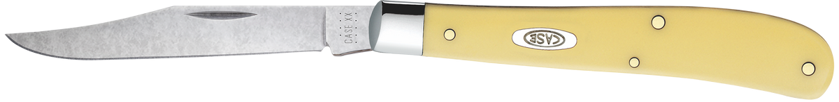 CASE 00031 SLIMLINE TRAPPER YELLOW SYNTHETIC