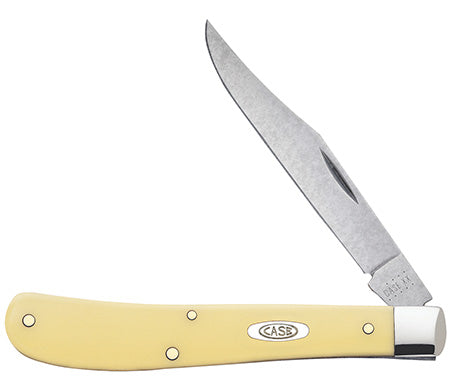 CASE 00031 SLIMLINE TRAPPER YELLOW SYNTHETIC