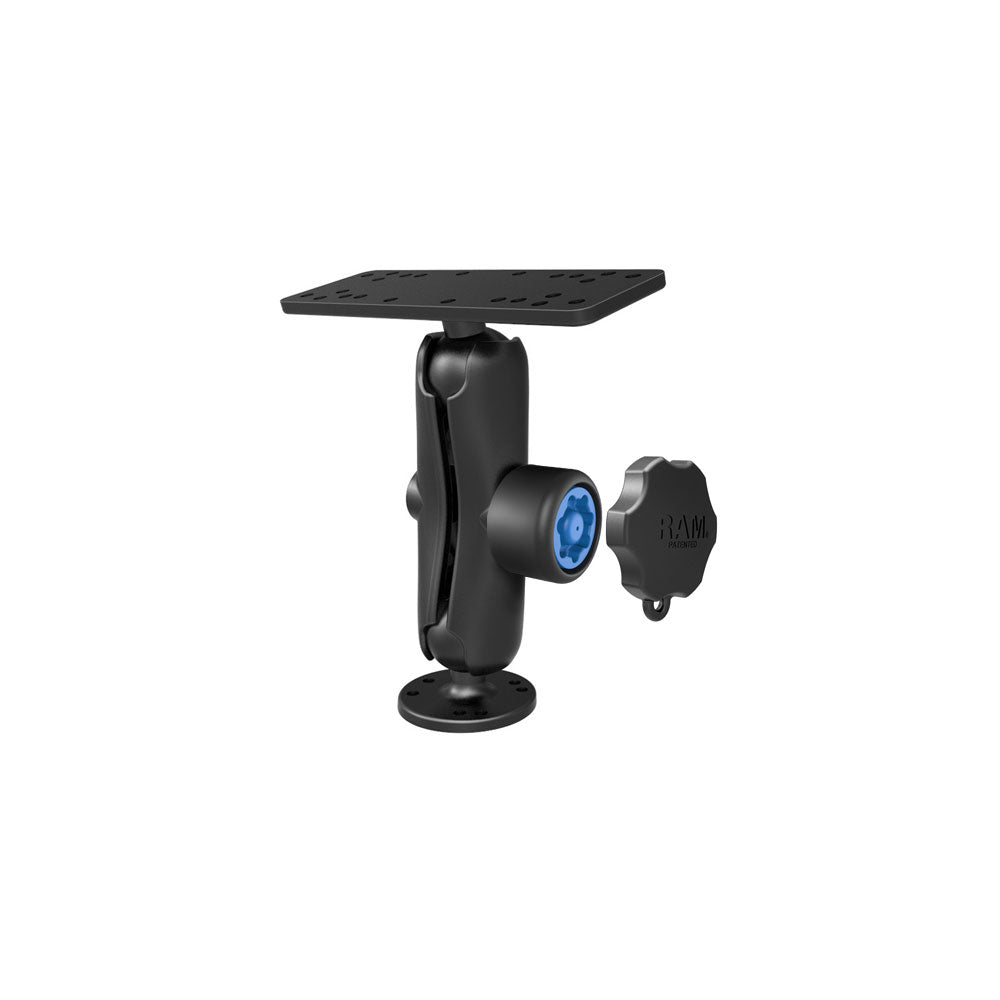 RAM Mount Marine Electronics Mount wPinLock Security Kit RAMS111U