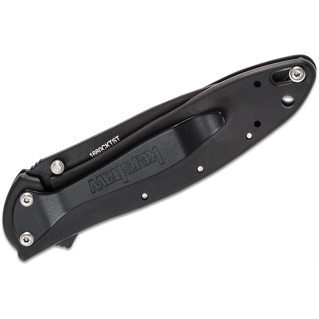 Kershaw Leek Assisted Opening Knife (3" Black)