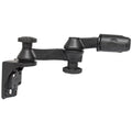 RAM Mount Vertical Mounting Base wDouble 6 Swing Arm  Swivel Single Socket f15 Balls RAM109VS5NBU