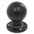 RAM Mount RAM Round Plate wBall  225  D Size Ball  Hole Plate RAMD254WD1U