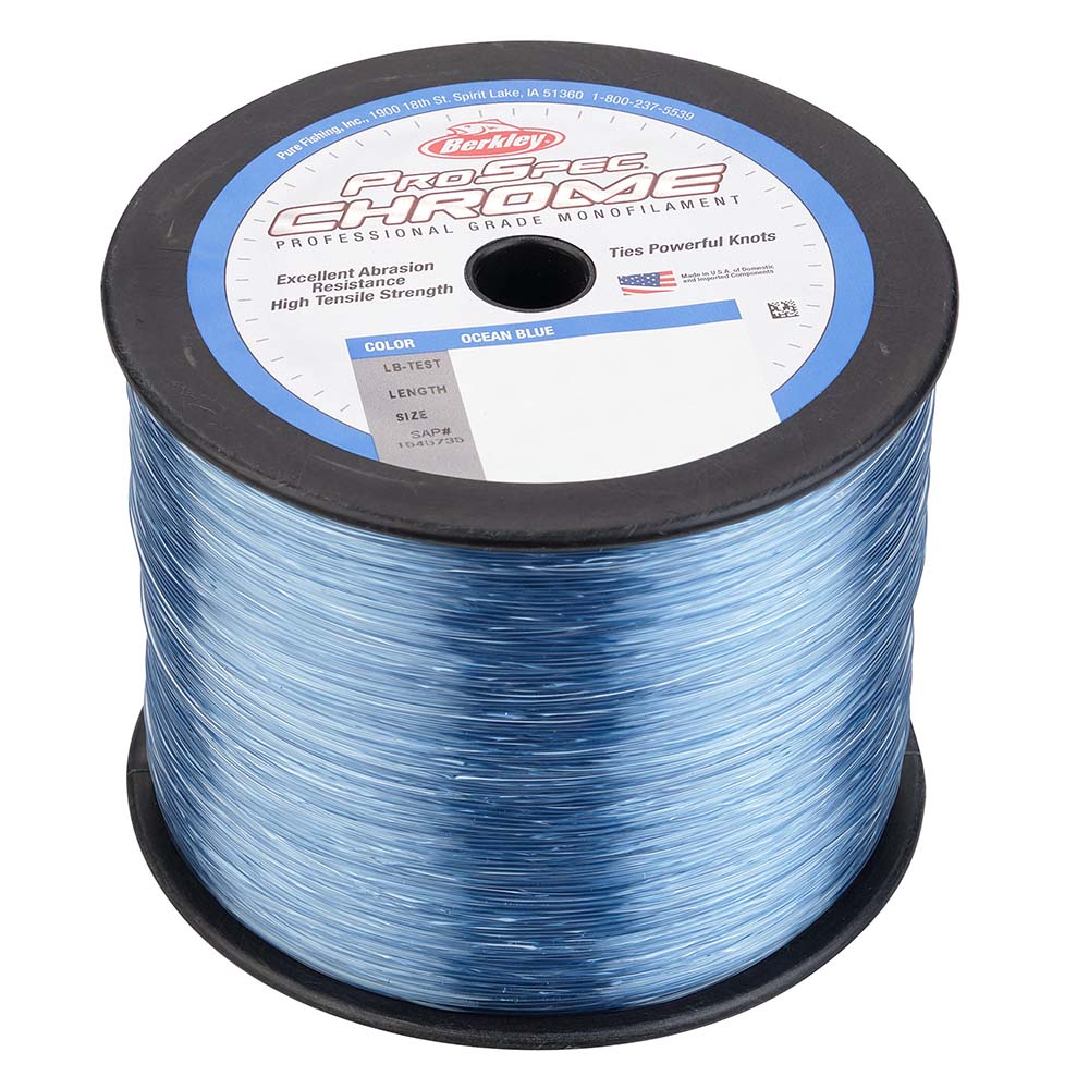 Berkley ProSpec Chrome Ocean Blue Monofilament  60 lb  1000 yds  PSC1B60OBL 1545736