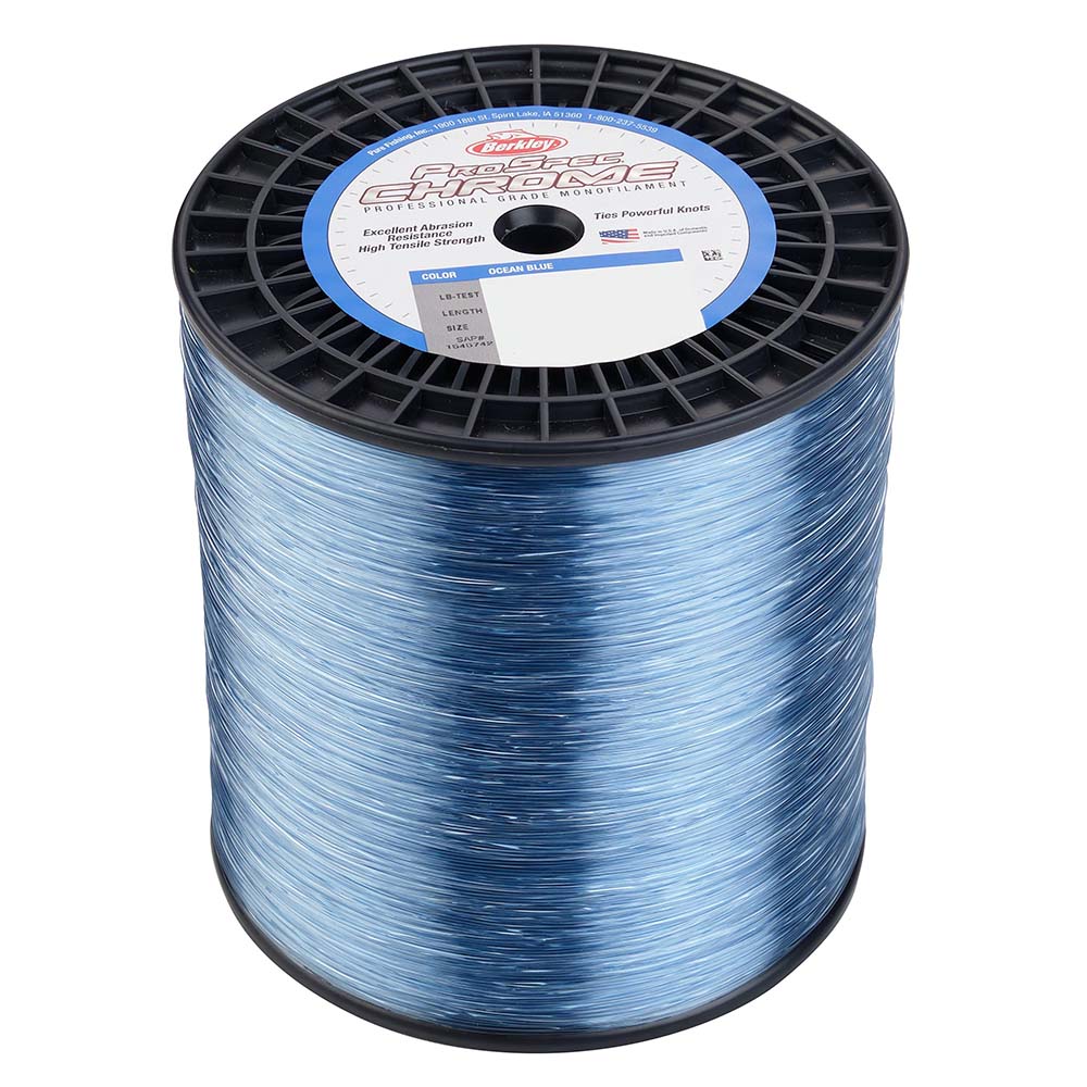 Berkley ProSpec Chrome Ocean Blue Monofilament  30 lb  3000 yds  PSC3B30OBL 1545739