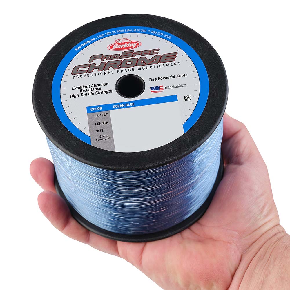 Berkley ProSpec Chrome Ocean Blue Monofilament  20 lb  1000 yds  PSC1B20OBL 1545731