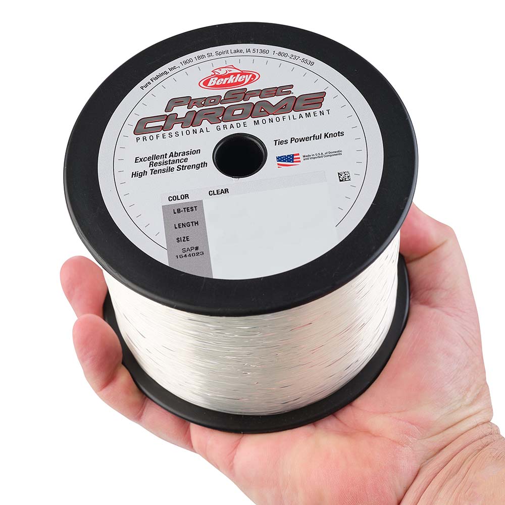 Berkley ProSpec Chrome Clear Microfilament  12lb  1000 yds  PSC1B1215 1544017