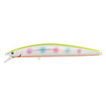 Daiwa Salt Pro Minnow  6  Floating  Laser Chart Rainbow DSPM15F11