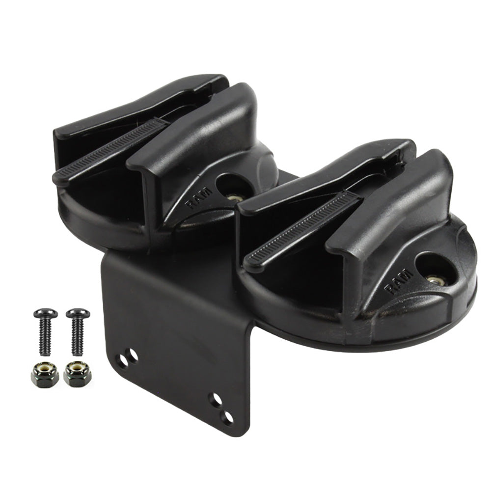 RAM Mount RAM Double Microphone Clip w90Degree Bracket fRAM ToughBox RAMVCMC2