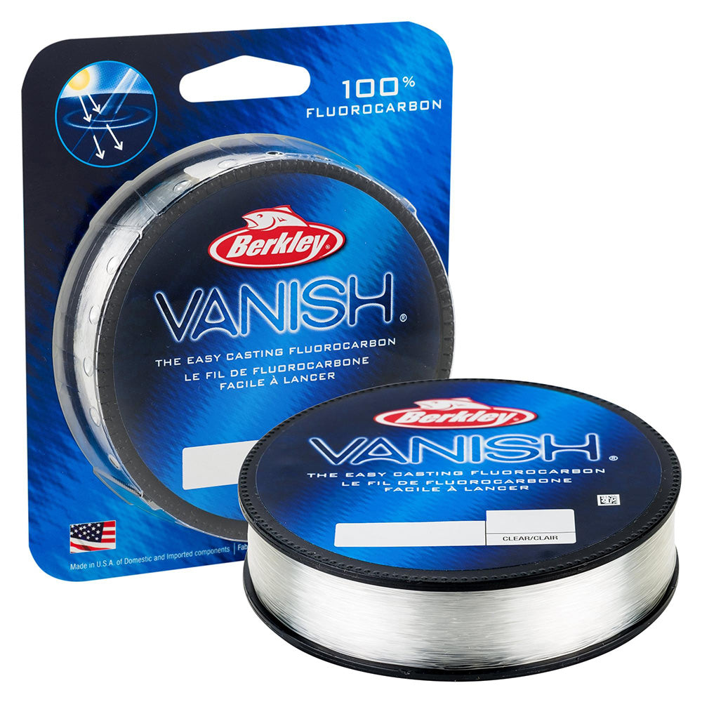 Berkley Vanish Fluorocarbon  4lbs  250yds  Clear 1562610