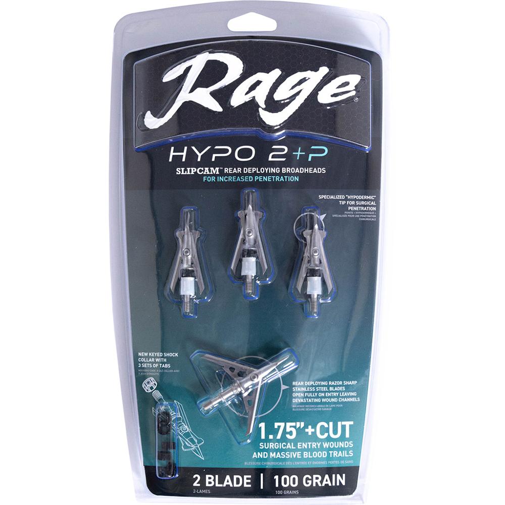Rage Hypo 2 +P 100gr 1.75'' 4pk