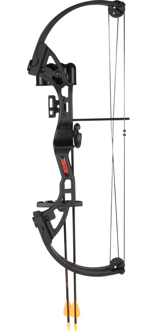 Bear Youth Bow Brave RH Black