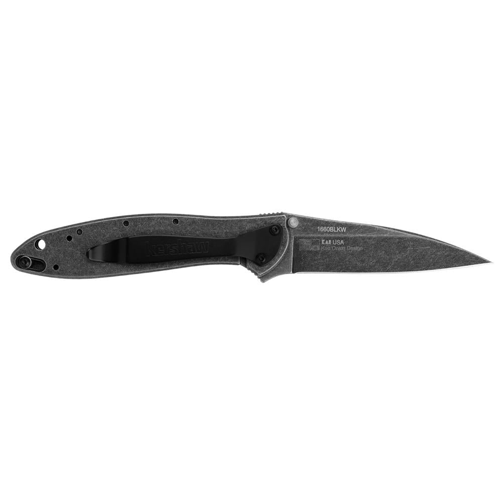 Kershaw Leek Assisted Opening Knife (3" BlackWash)