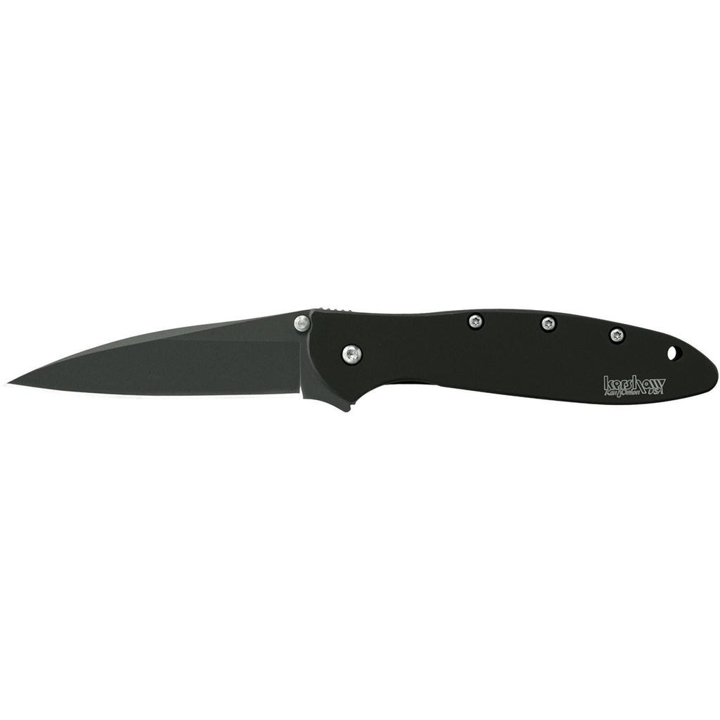 Kershaw Leek Assisted Opening Knife (3" Black)