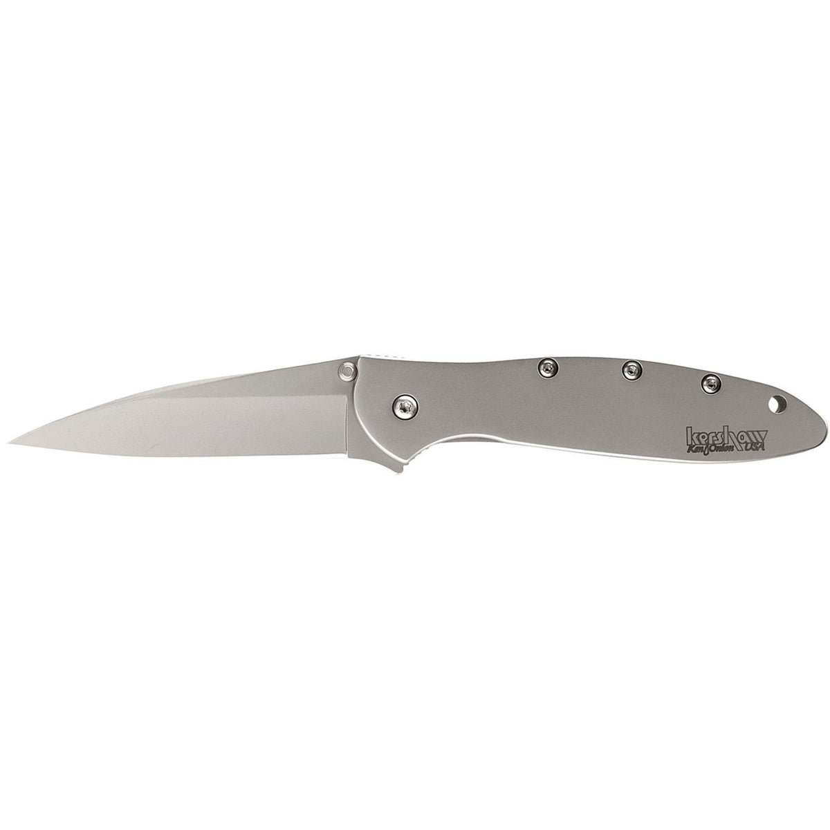 Kershaw Leek Assisted Opening Knife (3" Bead Blast)