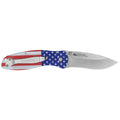 BLUR - ALUM USA FLAG/SW FOLDING KNIFE