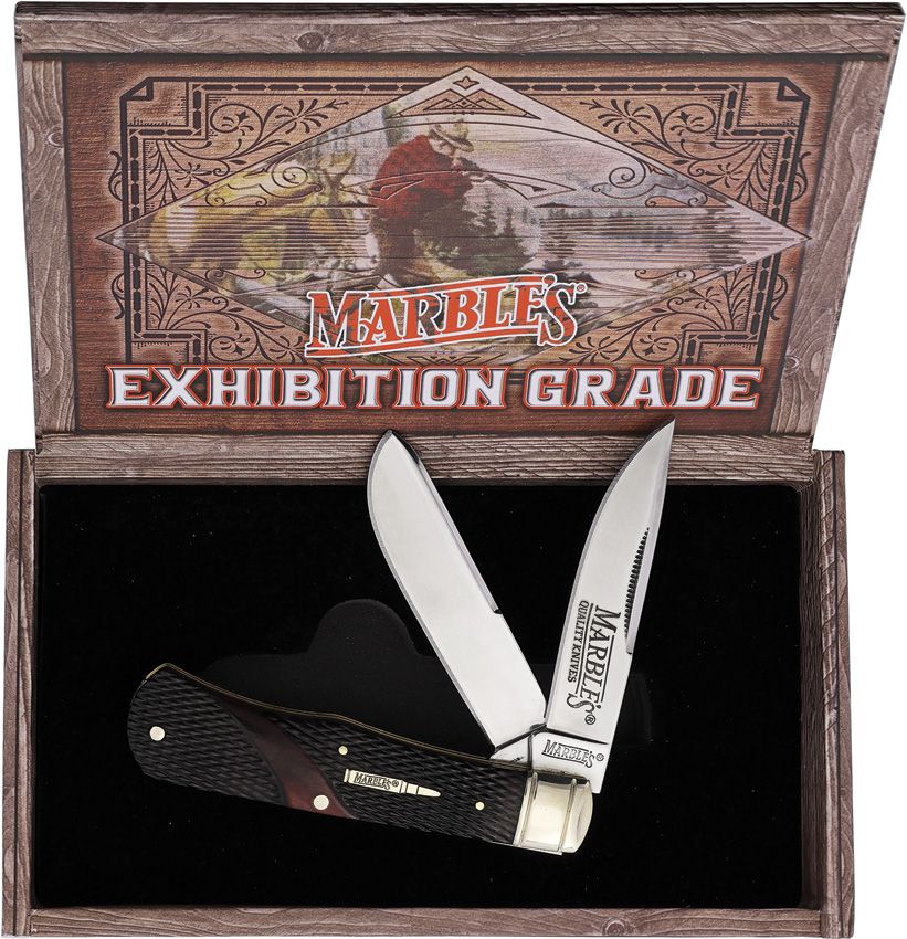 Marbles Brown Checkered Bone Trapper