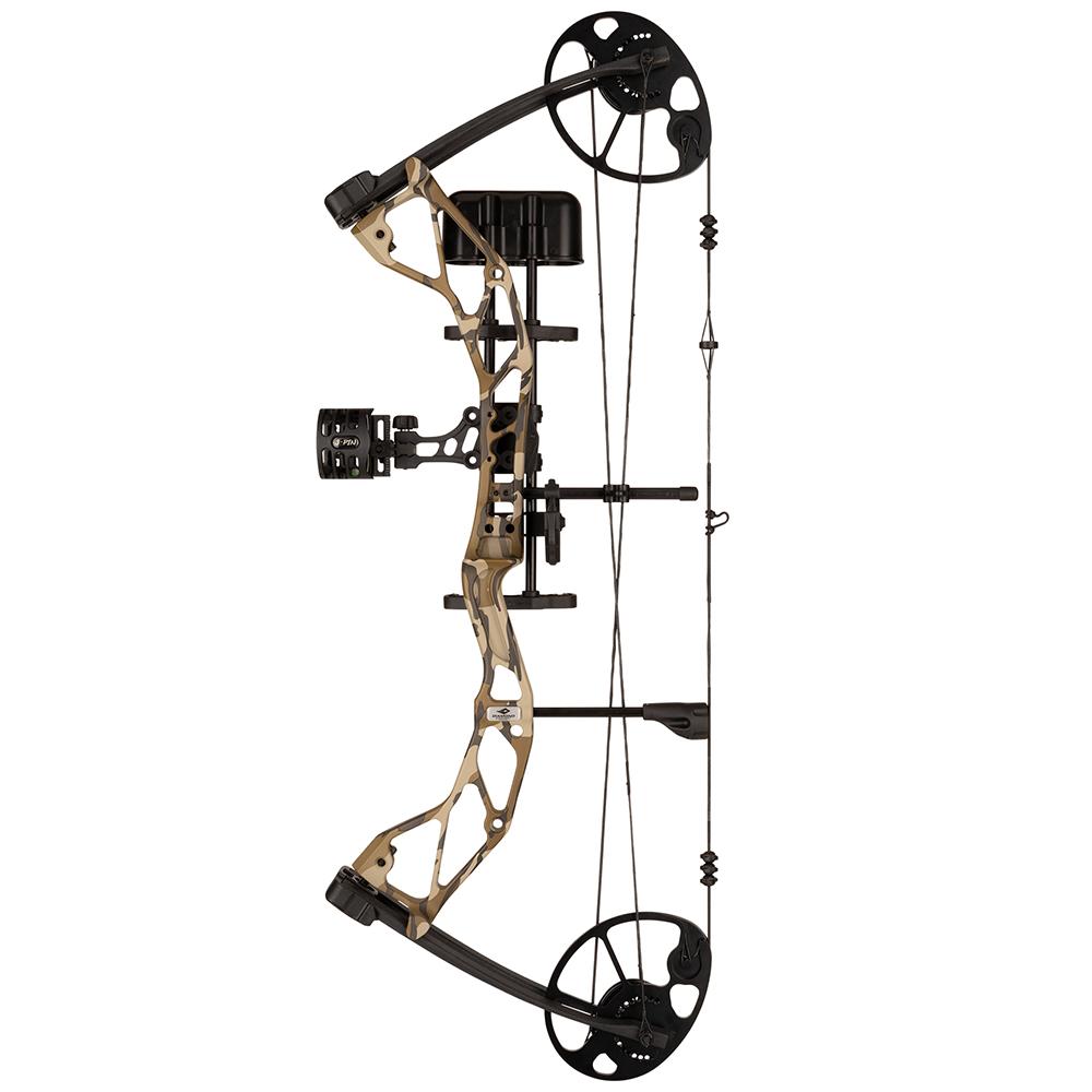 Dimond Radian Coumpound Bow RH 10-55# Bottomland w/ pkg