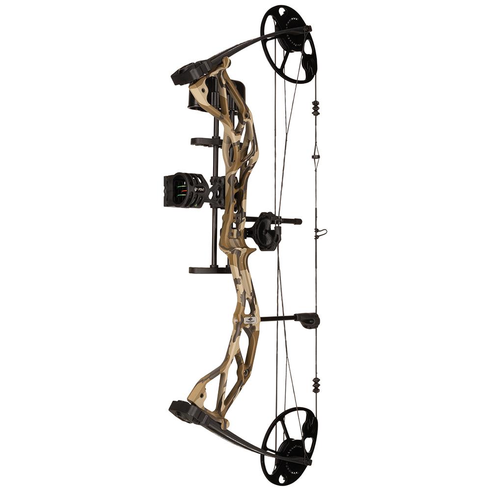 Dimond Radian Coumpound Bow RH 10-55# Bottomland w/ pkg