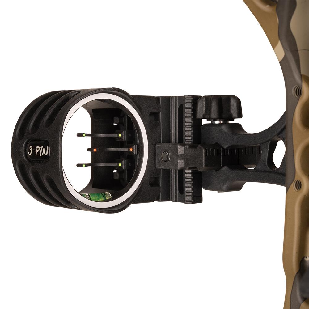 Dimond Radian Coumpound Bow RH 10-55# Bottomland w/ pkg