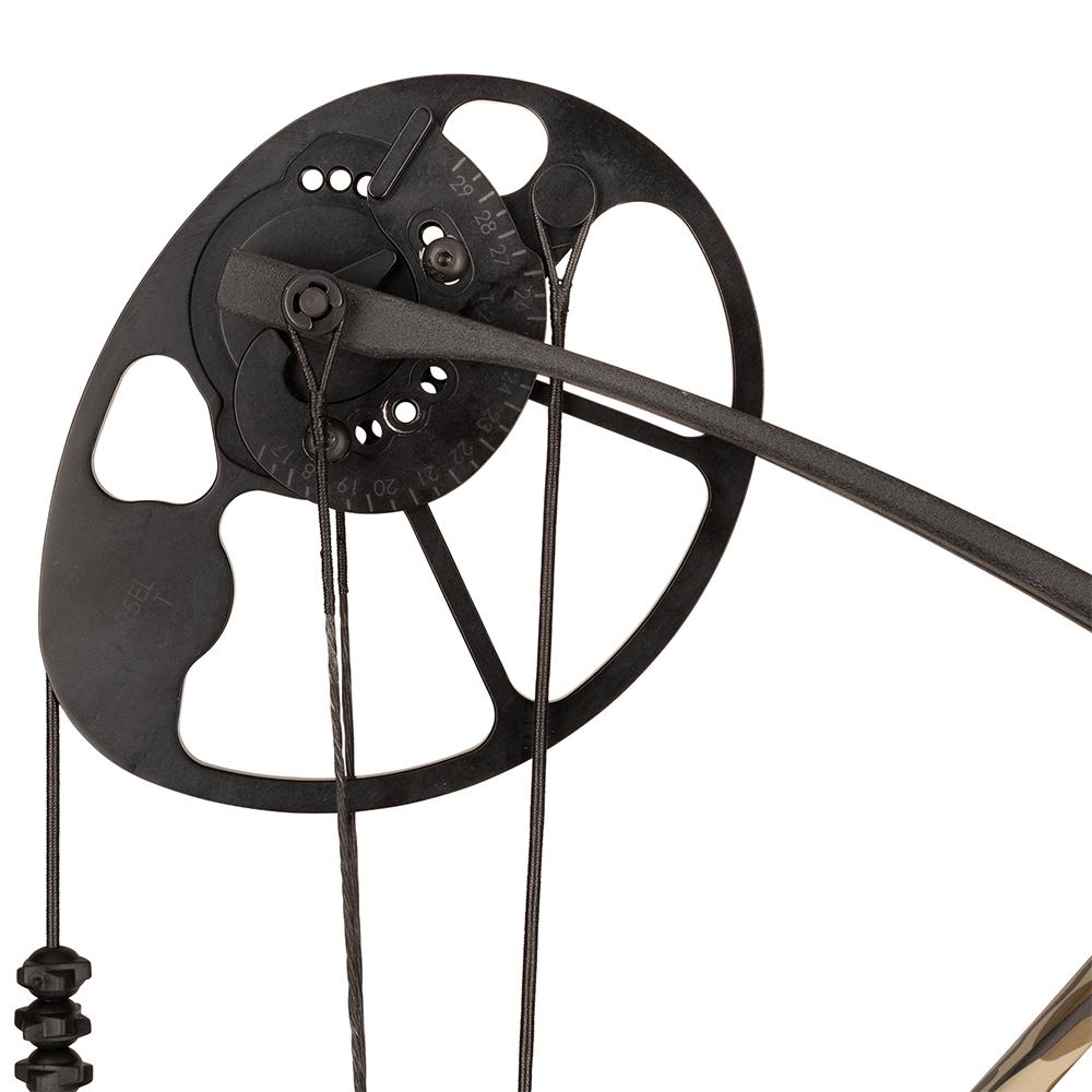 Dimond Radian Coumpound Bow RH 10-55# Bottomland w/ pkg