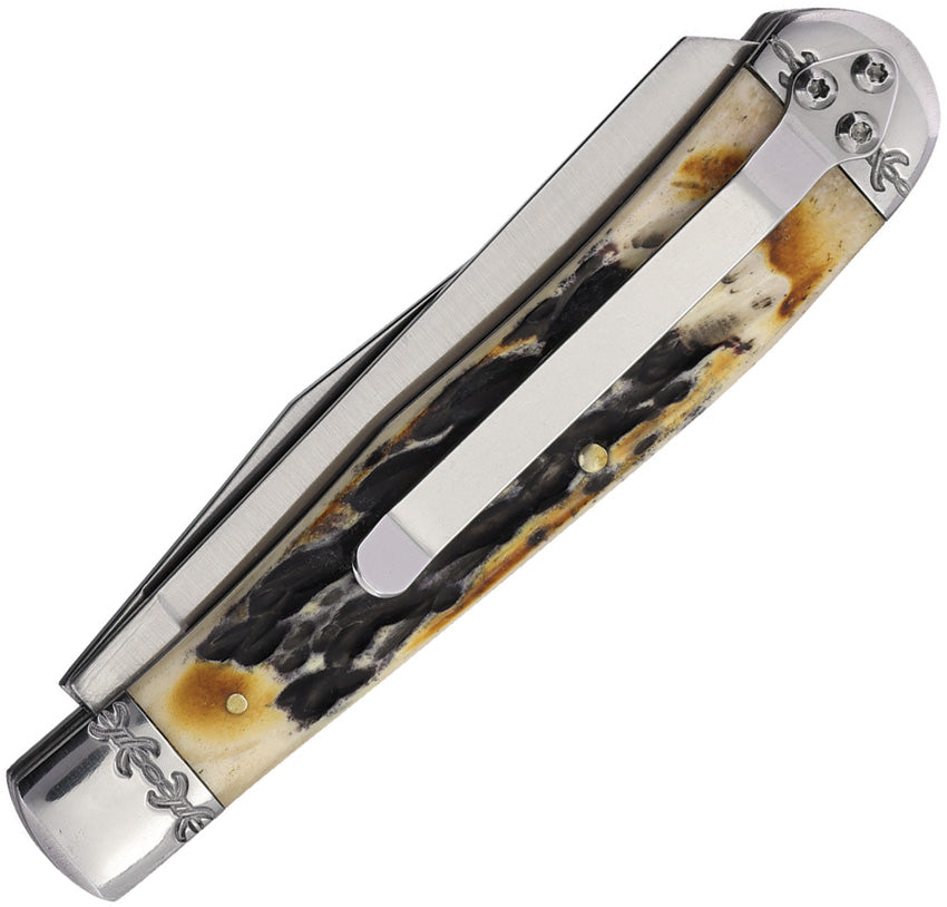 Roper Trapper Burnt Bone with Pocket Clip