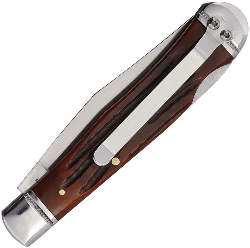 Roper  RP0005CBB Lockback Trapper - Brown Bone