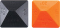 Two triangular tools with gradient color and 'SHARPAL' branding on a black background.