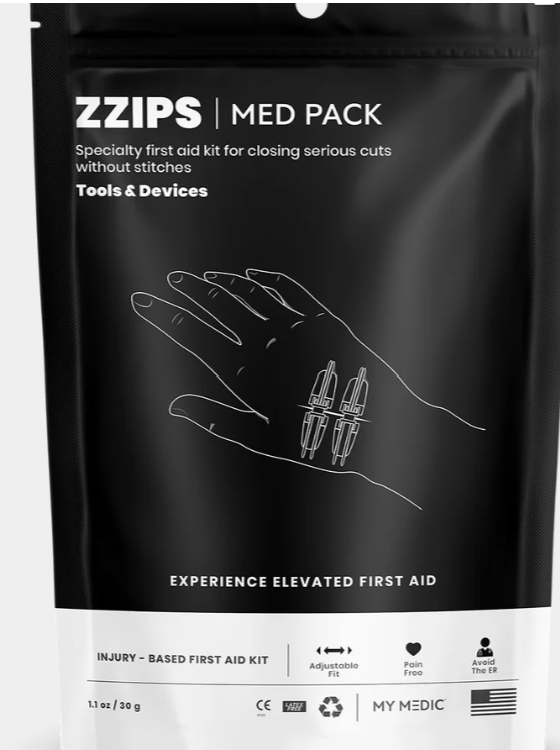 MyMedic Zzips Med Pack - Compact Trauma First Aid