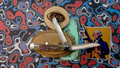 Vintage 1995 Case XX 6254 SS Trapper – Amber Jigged Bone- "Green Bone"