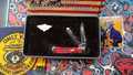 2004 Case XX Red Jigged Bone Mini Trapper (6207 SS) - Limited Edition Patriotic Gift Tin