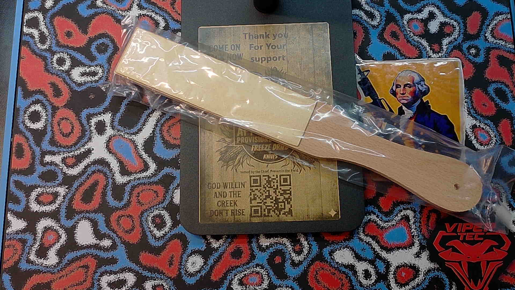 Wicked Wax Knife Strop Double sided