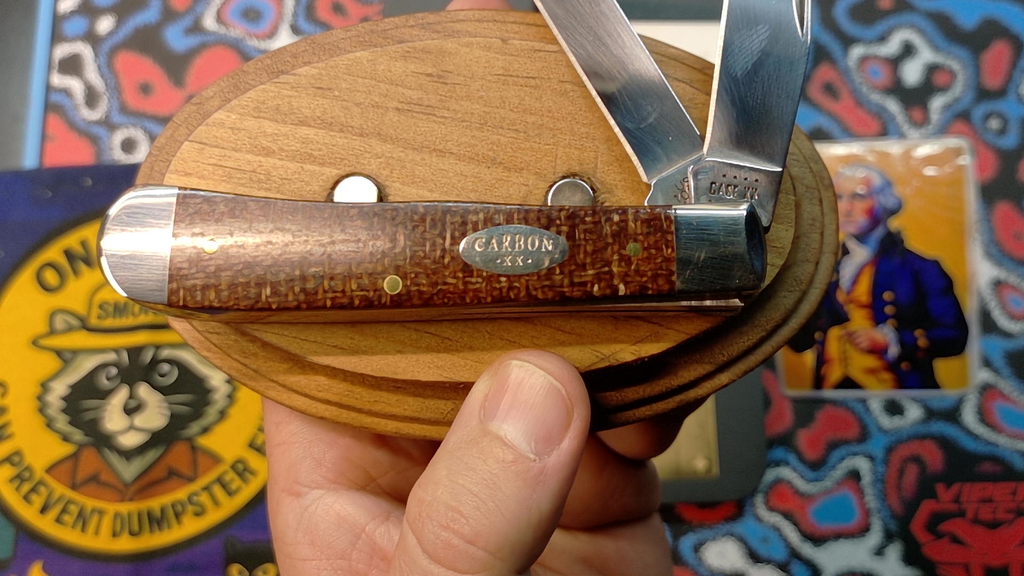 Rare 2022 Case XX 21931 Full Trapper - Smooth Brown Bone - 1095 Carbon Steel (NIB)