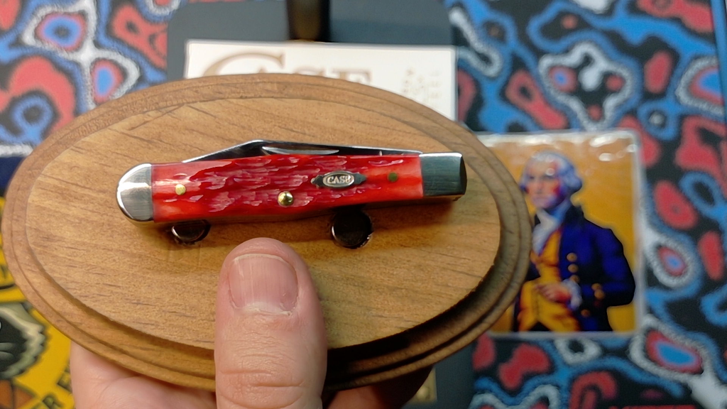 🔓  2022 Case XX 31959 Swell Center Jack - Dark Red Bone - 1095 Carbon Steel - VAULT RELEASE (NIB)