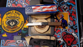 Queen City Cutlery QBM180 Large Barlow - Brown Burlap Micarta (NIB)
