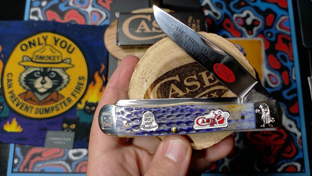Case Knives Peanut Butter and Jelly (PB&J) Engraved Bolster Trapper (NIB)
