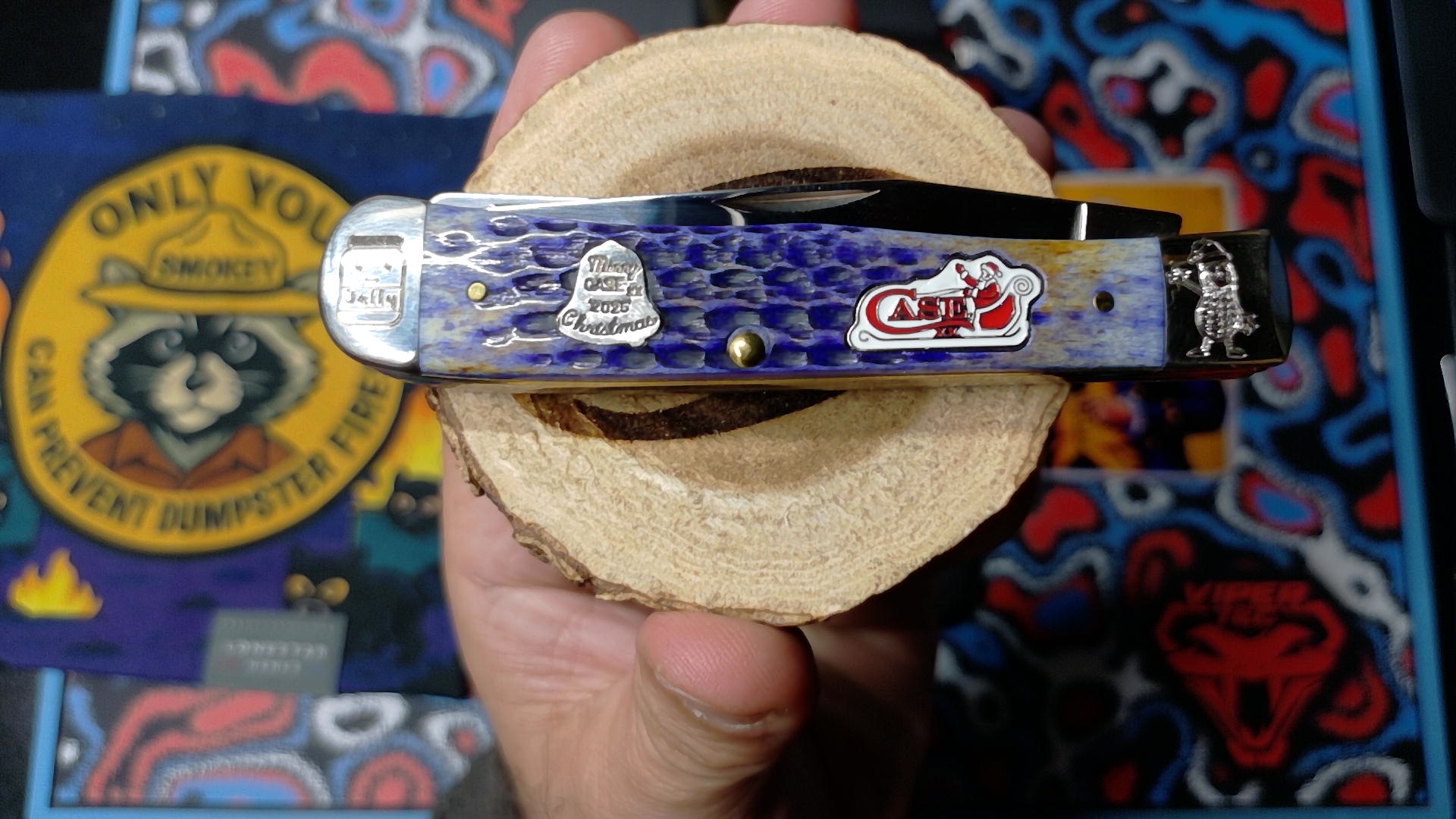 Case Knives Peanut Butter and Jelly (PB&J) Engraved Bolster Trapper (NIB)